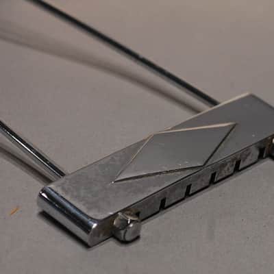 Gibson Trapeze tail poiece 1960's - Chrome image 3