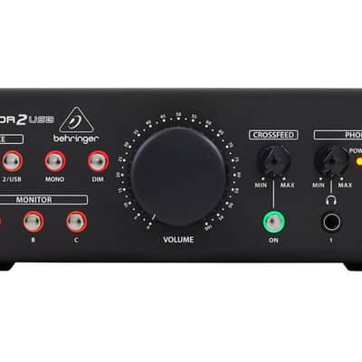 Behringer Xenyx Monitor2USB Studio Monitor Controller image 5