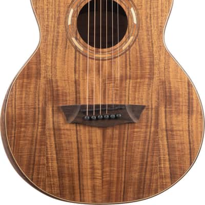 Washburn GM55 Koa Grand Auditorium Acoustic Guitar, Koa Top image 1