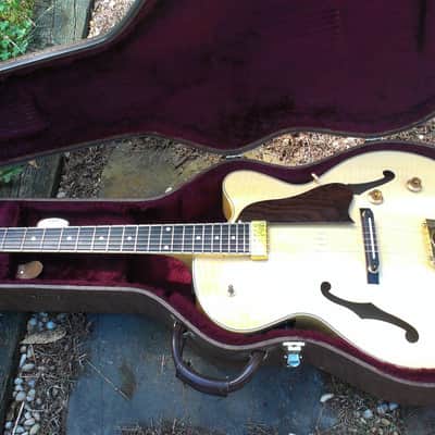 Yamaha AEX 1500 Archtop guitar *Blonde * MIJ * Martin Taylor Signature Model* Piezo image 11