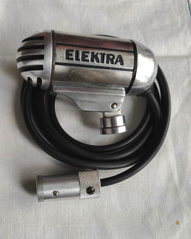Vintage ELEKTRA AKG DYN 60 1940's Dynamic Microphone image 1