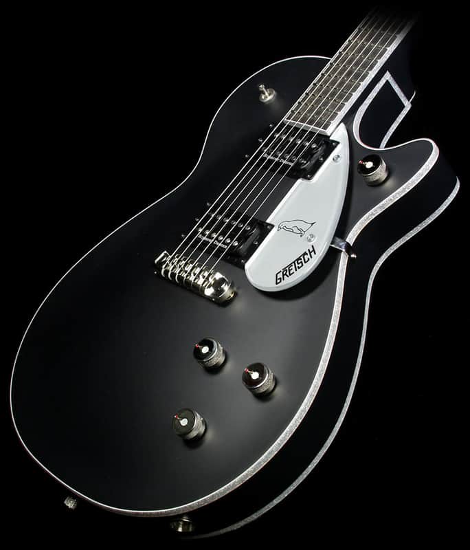 Gretsch Custom Shop Masterbuilt Stephen Stern Penguin GT Electric Guitar Matte Black image 1