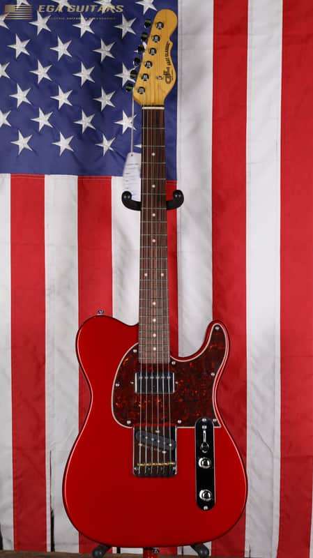G&L Tribute Series ASAT Classic Bluesboy - Candy Apple Red