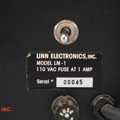 Linn LM-1 Drum Computer Machine #56478 image 7