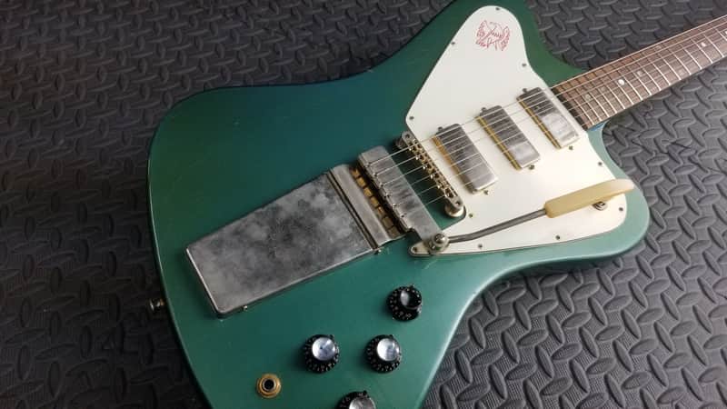 RARE 1968 Gibson Firebird VII Pelham Blue 100% Original