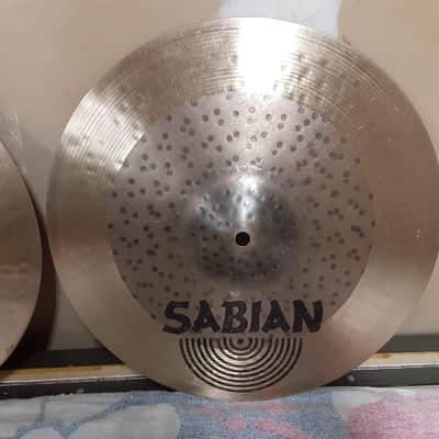 Sabian 14" HH Hand Hammered Duo Hi-Hat Cymbals (Pair) 2002 - 2003 - Natural image 10