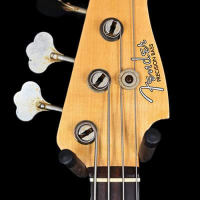 Fender Custom Shop LTD Precision Bass from 2021 in Dakota Red with original Hardcase image 9