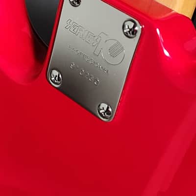 Bently Series 10 P-Bass 2010's - Fiesta Red image 7