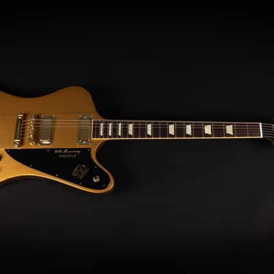 2013 Gibson 50th Anniversary Firebird - Bullion Gold | USA Limited Edition 1 / 500 Mini Humbucker 3.2kg | CoA OHSC image 3