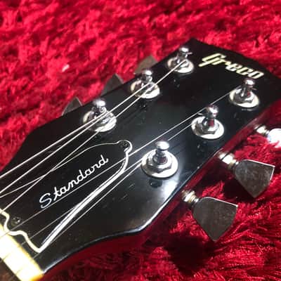 Electric Guitar Les Paul GRECO EG-500 Cherry Sunburst Hard Case Japan Vintage image 6
