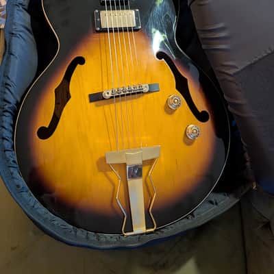 Epiphone Zephyr Regent Reissue 2007 - Vintage Sunburst image 2