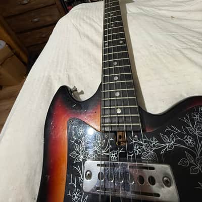 Teisco Del Rey et 200 1960’s - Tulip Sunburst image 2