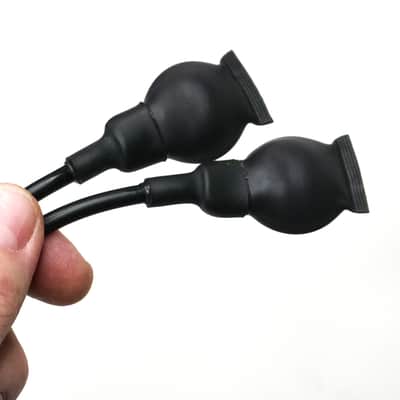 Tidbit Audio Water-proof Dual Mono Stereo Contact Microphone / Piezo Transducer Pickup / ASMR Microphone / Hydrophone 2025 - Black image 4