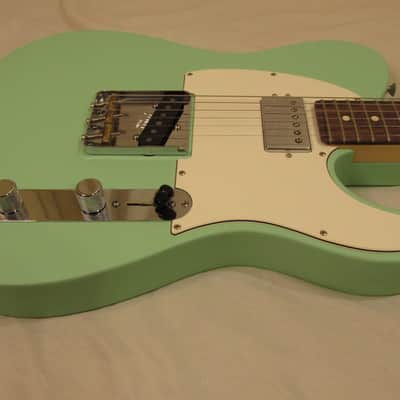 Fender American Performer Telecaster Hum with Rosewood Fretboard 2019 Satin Surf Green W/ Matching Hardcase Excellent image 17
