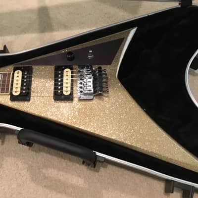 Jackson  Rhoads 30th Anniversary Number “1” of 30  Gold Metal Flake image 3