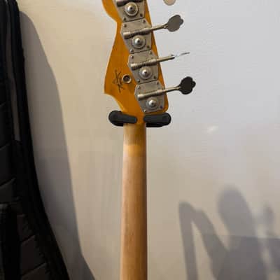 Fender Custom Shop 1961 Jazz Bass Heavy Relic 3-Tone Sunburst with Case image 6