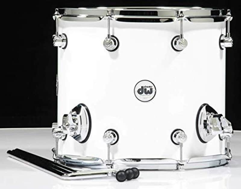 DW Design Series 12x14" Floor Tom -Gloss White (DDLG1214TTWH) image 1