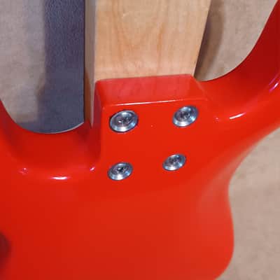 Full Scale Mini Strat Guitar With 2 Lipstick Pickups Slide Player Travel image 7