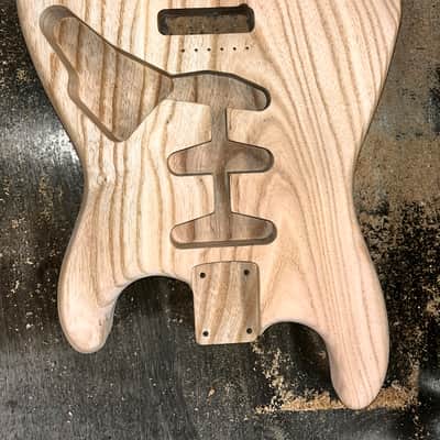 Super Strat Body-Northern Swap Ash 5.150 pounds image 23