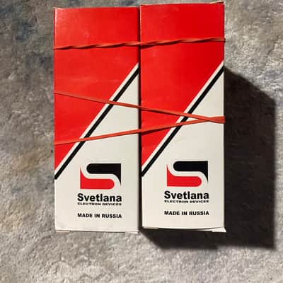 NOS Svetlana KT-88 Matched TESTED Quad Quartet Like New kt88’s 4x Replacment Power Tubes image 2