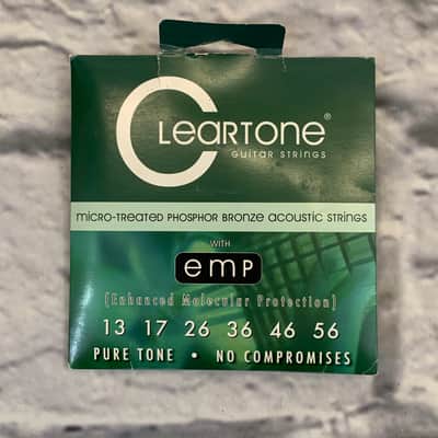 Cleartone Micro-Treated Phospher Bronze 13-56 Acoustic Guitar Strings image 1
