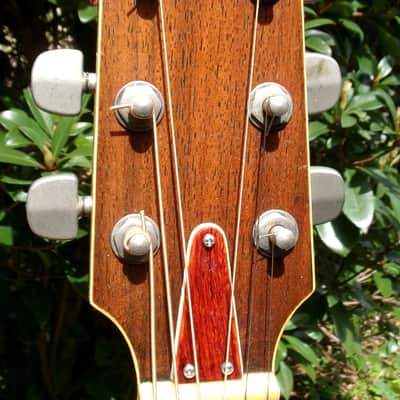 Yamaha FG450 Green Label Nippon Gakki Japan 1972 to 74 Natural New Jakaranda + Original Rocket case image 6