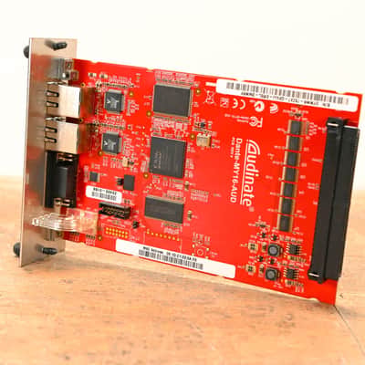 Audinate Dante-MY16-AUD 16-Channel Dante Network I/O Card CG01L6C image 5