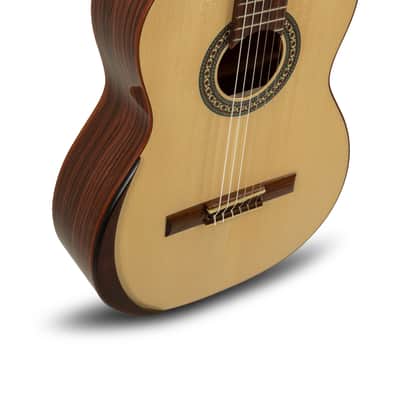 Manuel Rodriguez Academia 60-S, Spruce/Rosewood Décor 4/4, Gloss Classical Acoustic Guitar w/ Armrest .501.192 image 3
