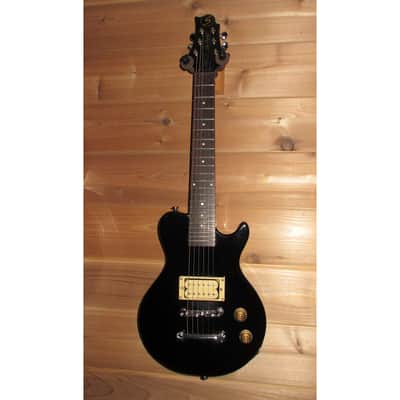 Samick - GREG BENNETT Avion Mini LP style electric guitar w/Case Black image 9