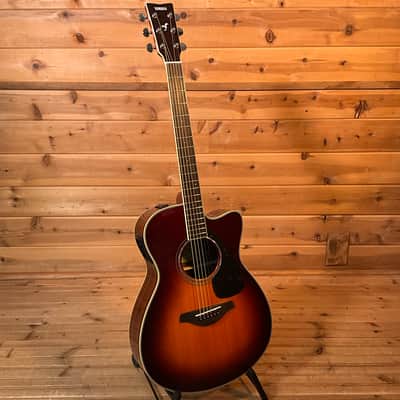 Yamaha FSX830C Acoustic Guitar - Brown Sunburst image 2