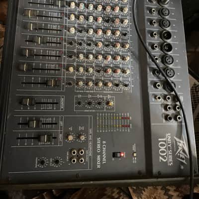 Peavey Unity Series 1002 - Gray 8-Channel Mixer image 5