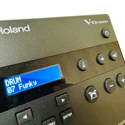 Roland TD-02 KV V-Drums Module Brain Cables Power TD2 image 2