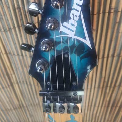 Ibanez JEM77-BFP Steve Vai Signature Blue Floral Pattern image 3
