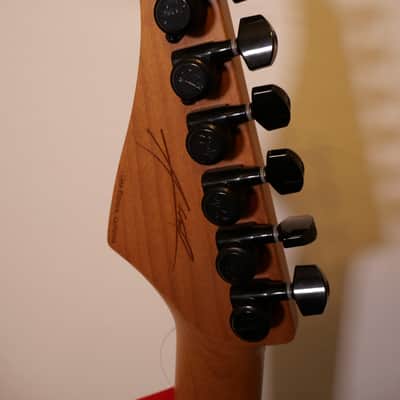 MMC Suhr 10th Anniversary Andy Wood Modern T HH, Rosso Corsa W/Gig Bag image 5