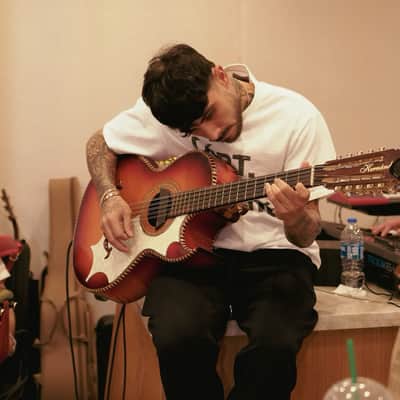 Jesus Garibay Bajoquinto Beto Acosta Replica - Cherry Burst image 13