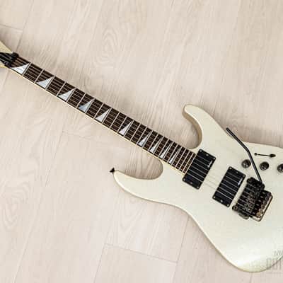 1990 Charvel by Jackson Soloist SL-140-HH Neck Through Platinum Pearl w/ Floyd Rose image 12
