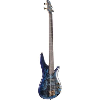 Ibanez SR300EDXCZM SR Standard 4-String Bass - Cosmic Blue Frozen Matte image 5