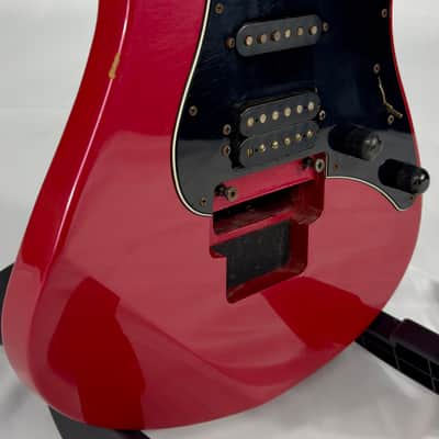 Yamaha RGZ621P Loaded Electric Guitar Body 1990’s - Ruby Red image 3