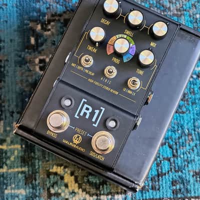 Walrus Audio Mako R1 High-Fidelity Stereo Reverb 2021 - 2024 - Black image 1