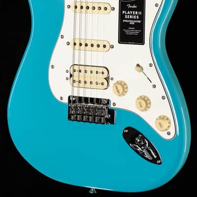 Fender Player II Stratocaster HSS Maple Fingerboard Aquatone Blue (750) image 1