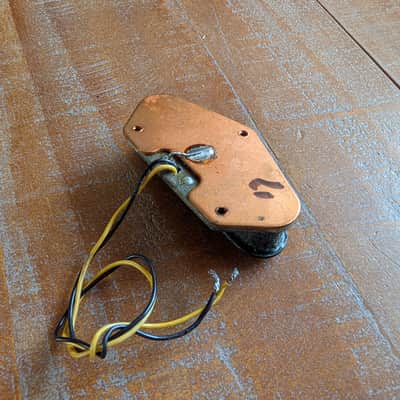 Fender Telecaster Bridge Pickup Gray Bottom Vintage Late 1969 Excellent 6.09K image 4