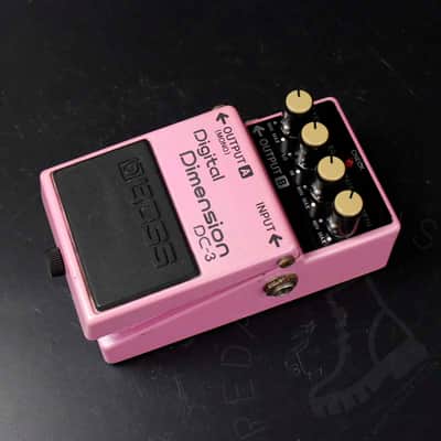 Boss DC-3 Digital Dimension (Blue Label) 1988 - 1989 - Pink image 2