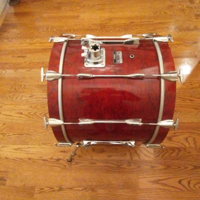 Yamaha Vintage Club Custom 22 X 16 Bass Drum, Made In Japan Top Line Drum !y image 5
