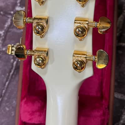 2025 Epiphone Custom Shop 1959 ES355 Classic White Satin VOS New Unplayed Auth Dlr 8lb14oz #135 image 19