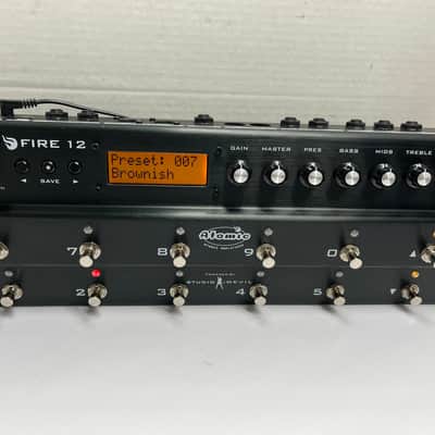 Atomic AmpliFIRE 12 Modeling Guitar Multi-Effects Amp Modeler Pedal 5 Pitch Shifter Harmonizer Whammy Perfect match for an Atomic CLR Reference FRFR Monitor Satchel the lead guitarist for Steel Panther used one live. image 16