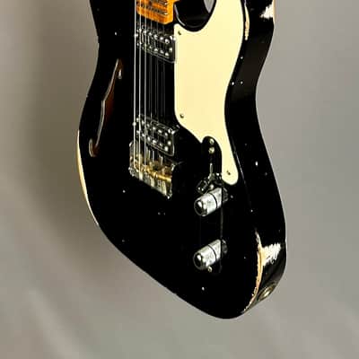 Fender Custom Shop Ltd. Ed. Caballo Tono Ligero Relic - Aged Black image 8