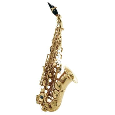 【美品】ANTIGUA SAX ELDON CURVED SOPRANO SAX Antigua Antigua Eldon SS2400 Curved Soprano Saxophone | Reverb