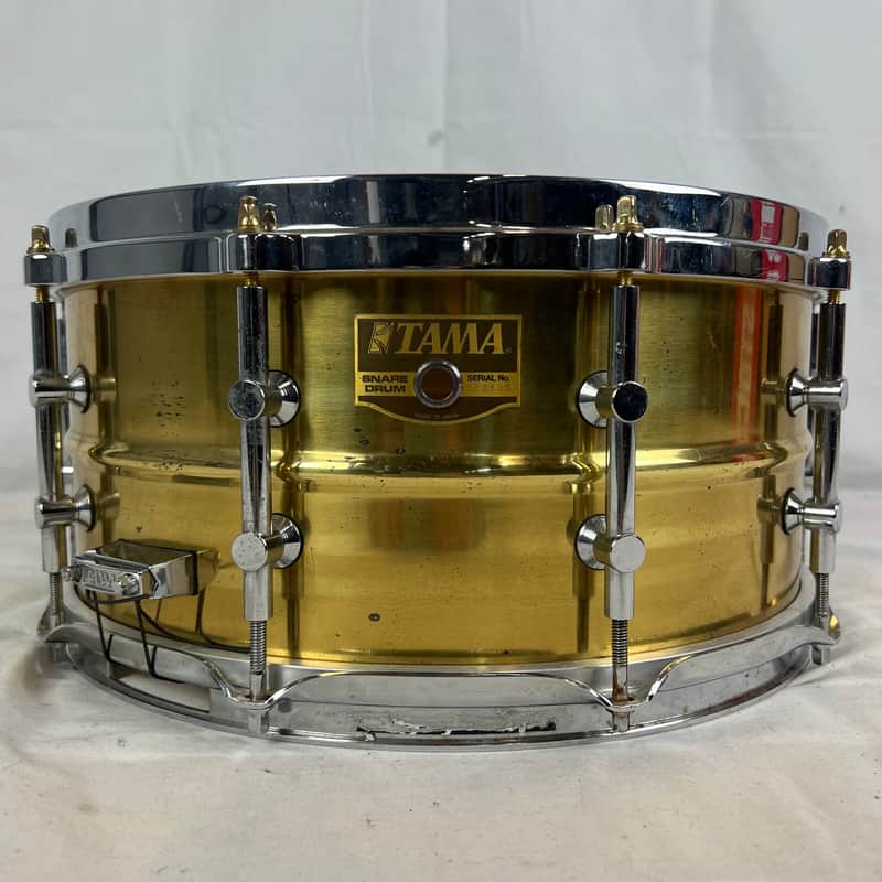 Tama PM326 Power Metal Brass Snare - MIJ | Reverb