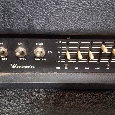 1980s Carvin X60b 60 Watt Guitar Amplifier Head w/ Reverb image 4