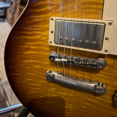Gibson Custom Shop Historic Collection '59 Les Paul Standard Flametop Reissue 2003 - 2006 - Heritage Darkburst image 4